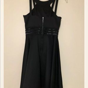 Cocktail party dress black, sleeveless womenswear/juniors size 3